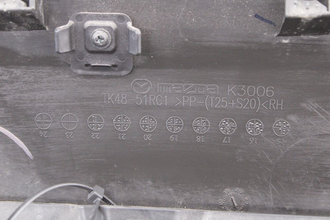 2016-23 Mazda CX-9 Grand Touring Rear Right Door Lower Garnish TK48-51RC1 *ReaD* - Alshned Auto Parts