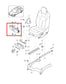 14-18 Porsche Cayenne Platinum Front RH Side Seat Lower Storage Tray Drawer Box - Alshned Auto Parts