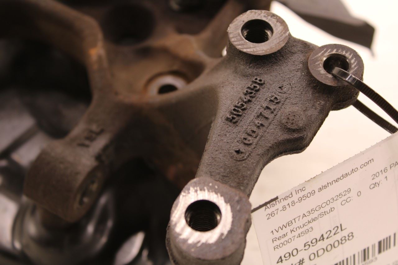 2012-2022 Volkswagen Passat SE Rear Left Side Spindle Knuckle Hub 5C0-505-435-B - Alshned Auto Parts