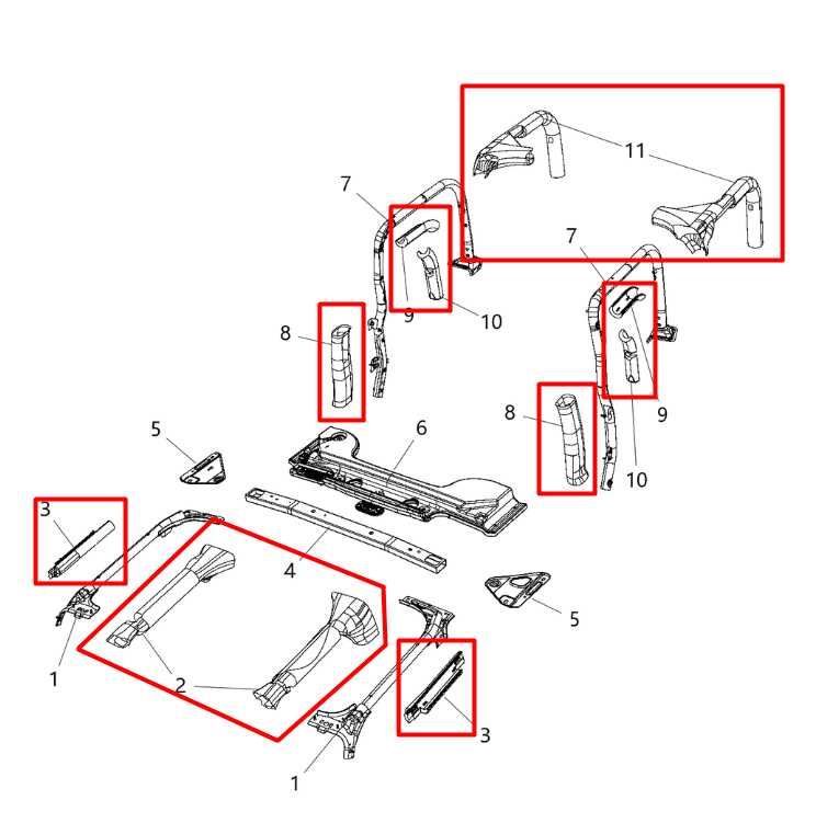 11-18 Jeep Wrangler Sport Front and Rear RH LH Side Roll Bar Pad Molding Covers - Alshned Auto Parts