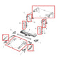 11-18 Jeep Wrangler Sport Front and Rear RH LH Side Roll Bar Pad Molding Covers - Alshned Auto Parts