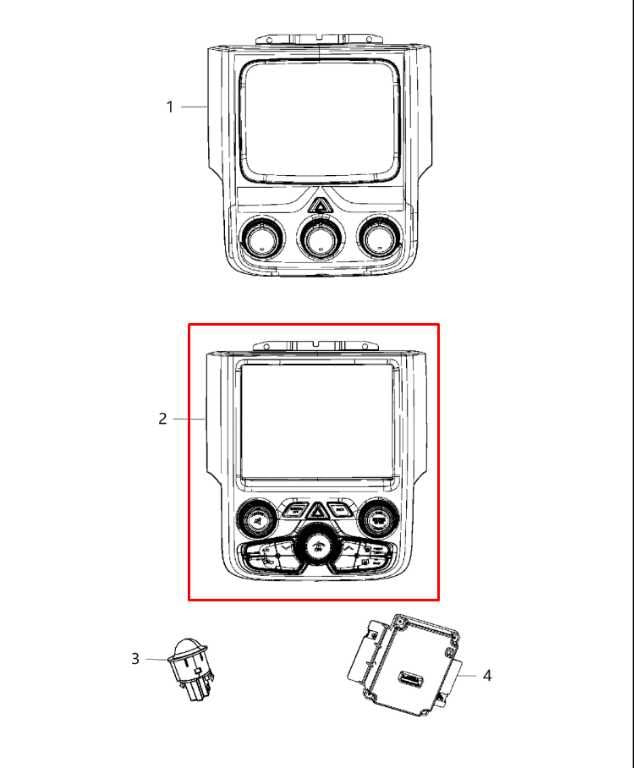 2013-2018 RAM 1500 Laramie Heater Temperature Climate Control Panel 1UJ97DX9AF - Alshned Auto Parts