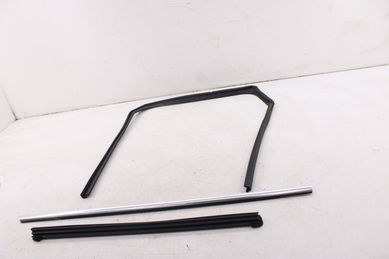 2019-2025 Infiniti QX50 Essential Rear Left Door Glass Run Channel Trim Belt Set - Alshned Auto Parts