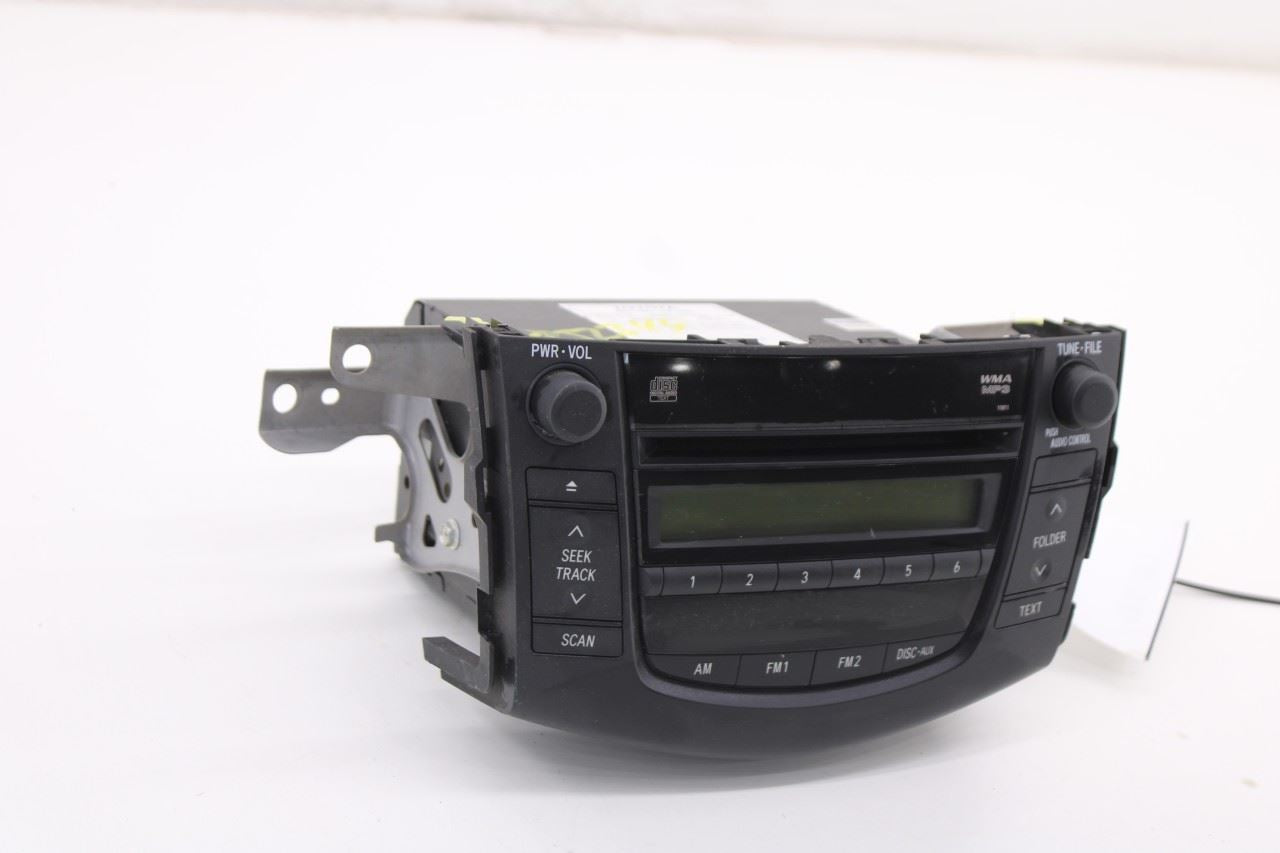 2006-2008 Toyota RAV4 Fujitsu Ten CD Player Radio Faceplate Control w/ Receiver2