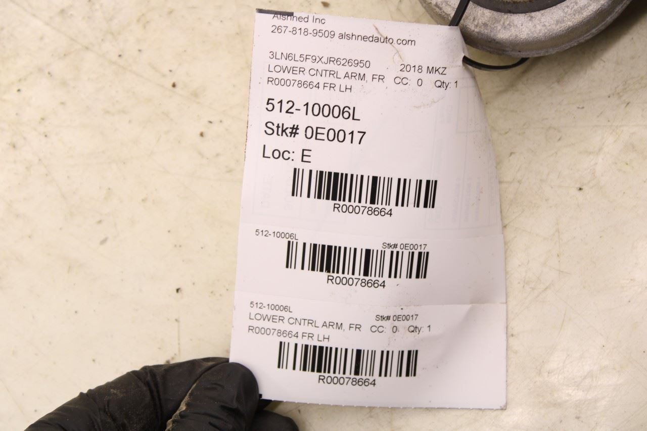 2013-20 Lincoln MKZ Reserve 2.0L AWD Front Left Lower Control Arm GS7C-3A053-BA - Alshned Auto Parts