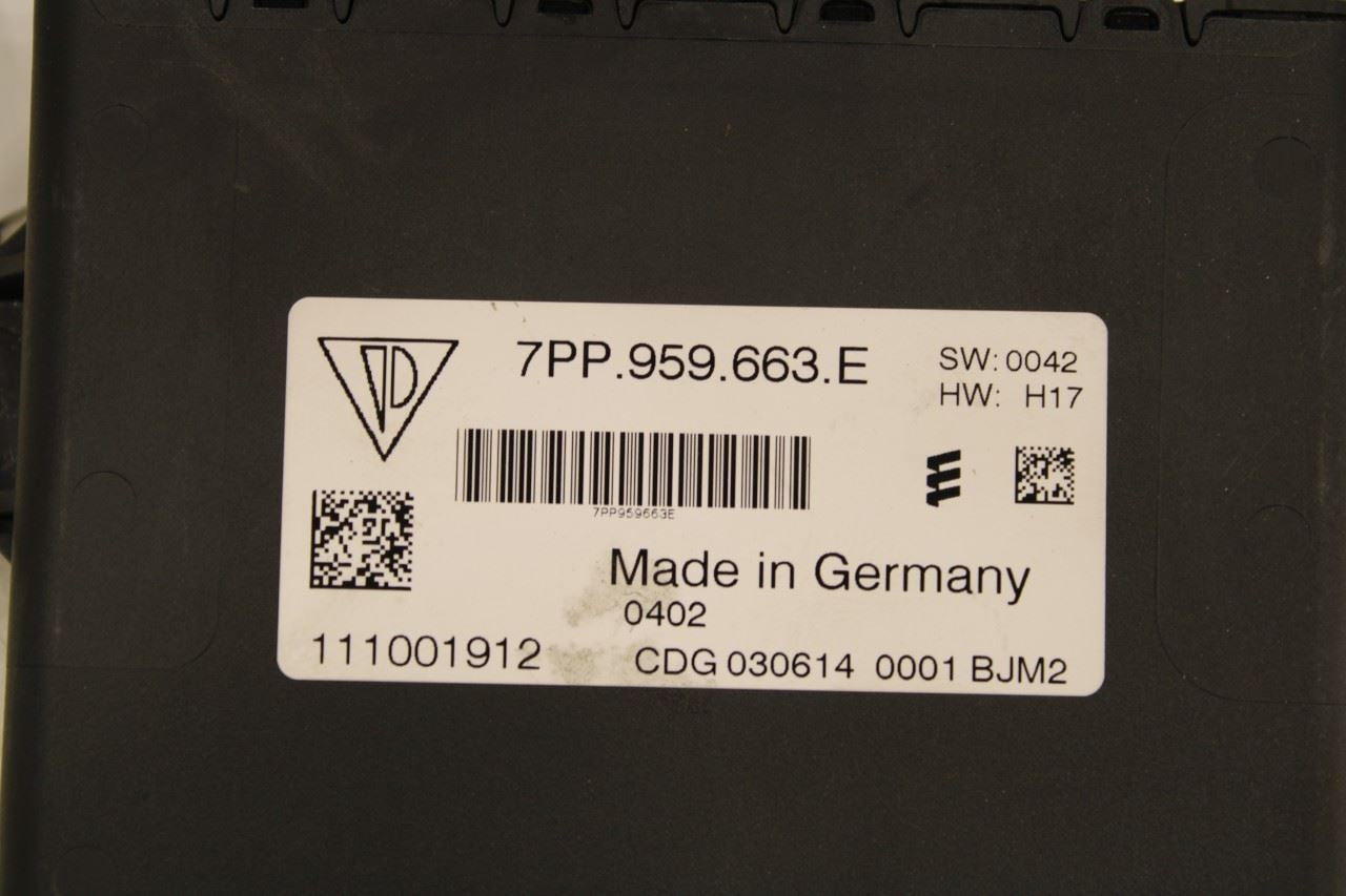 2011-2018 Porsche Cayenne Platinum Power Supply Voltage Converter Module - Alshned Auto Parts