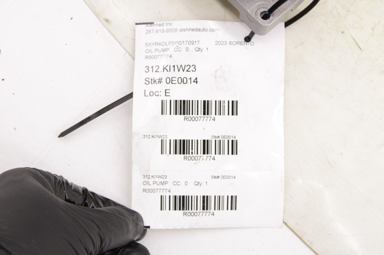 21-23 Kia Sorento X-Line SX Prestige 2.5L Auxiliary Electric Oil Pump 462202N500 - Alshned Auto Parts