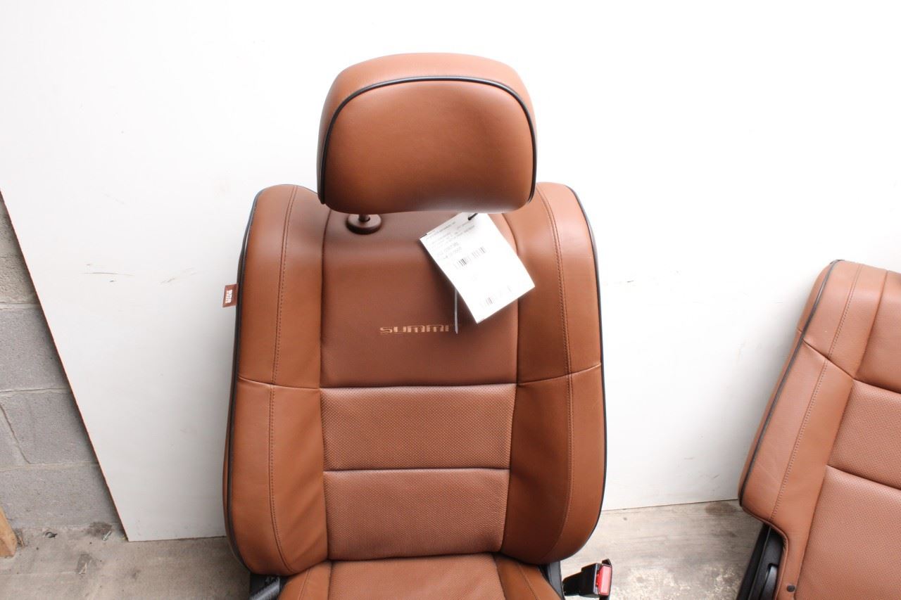 15-17 Jeep Grand Cherokee Summit Front and Rear 2nd Row RH LH Side Seat Complete - Alshned Auto Parts