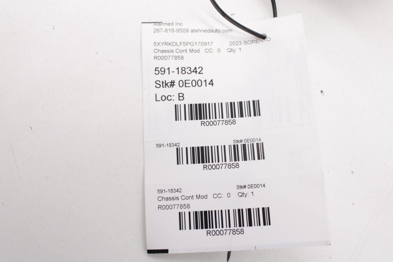 2021-2023 Kia Sorento X-Line SX Prestige Surround View Camera Control Module OEM - Alshned Auto Parts