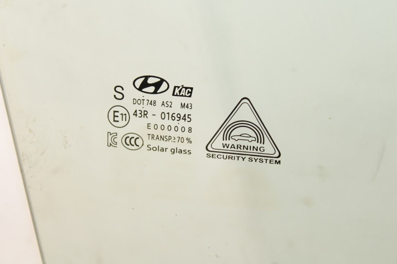 2022-2025 Hyundai Tucson SEL Front Right Door Window Glass 82420-CW000 OEM - Alshned Auto Parts