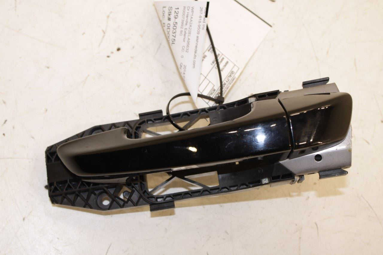 11-18 Porsche Cayenne Platinum 3.6L Front Driver Left Side Door Exterior Handle - Alshned Auto Parts