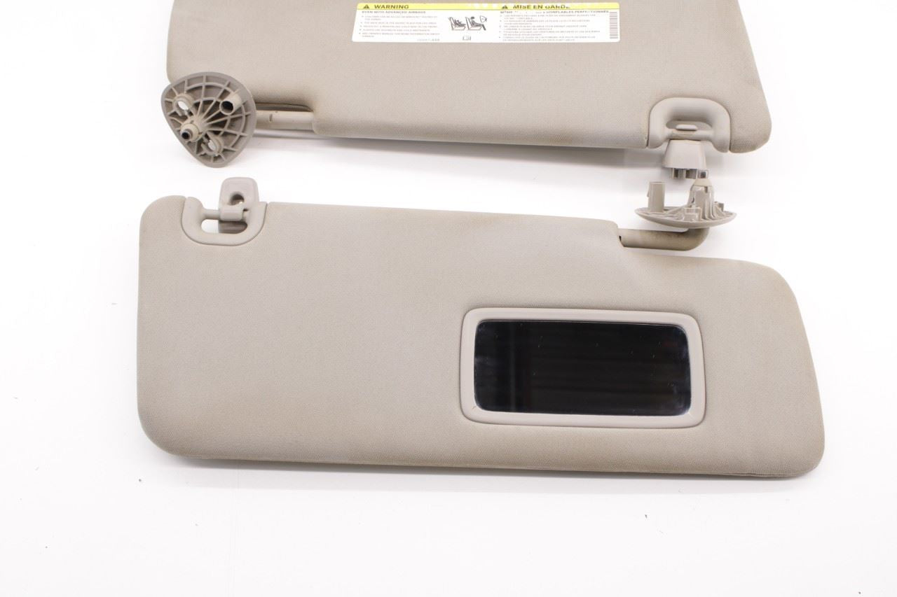 13-18 Ram 2500 Tradesman Crew Cab Front RH and LH Sun Visor Set w/ Mirror *ReaD* - Alshned Auto Parts