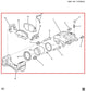 2018-24 Chevrolet Equinox LT 1.5L FWD Front Passenger RH Side Brake Disc Caliper1