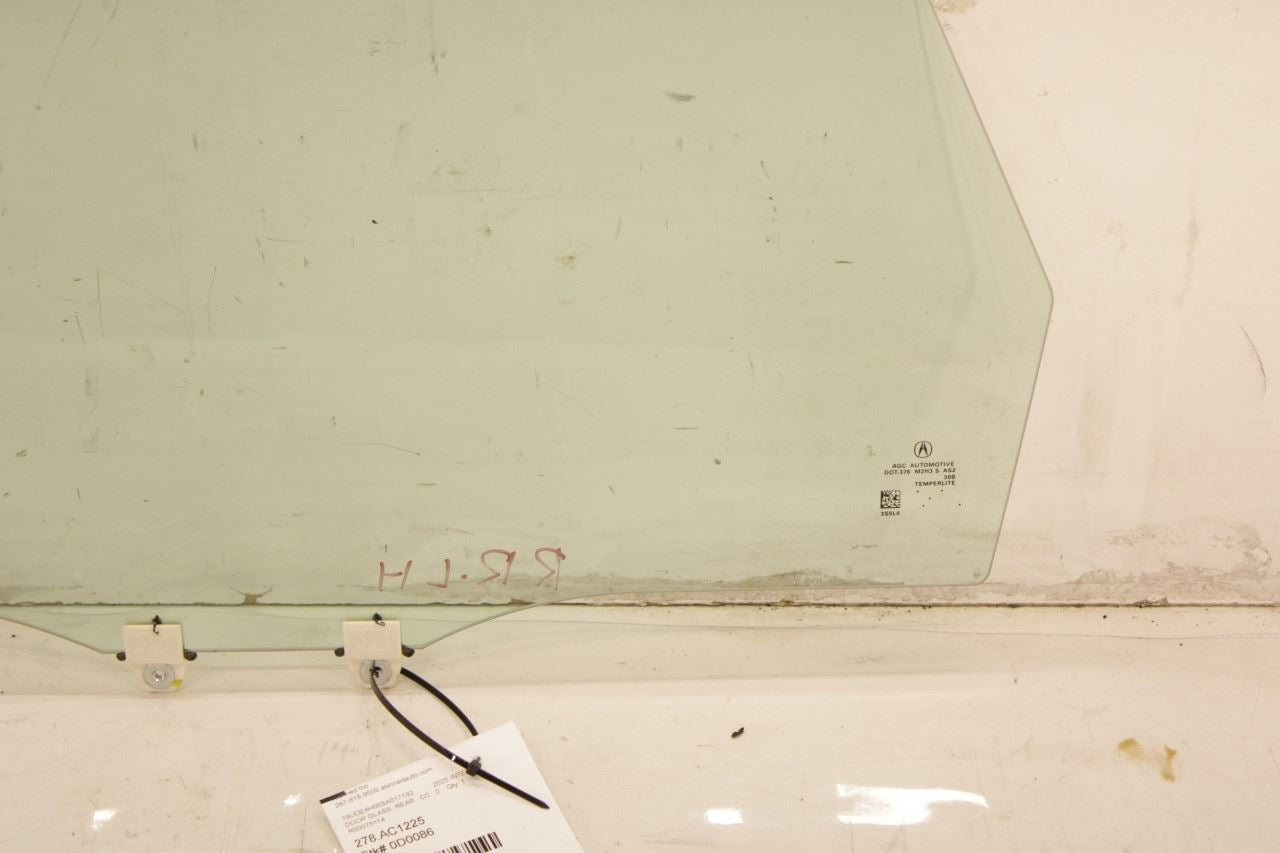 2023-2026 Acura Integra A-Spec Rear Left Door Window Glass 73450-3S5-A01 OEM - Alshned Auto Parts