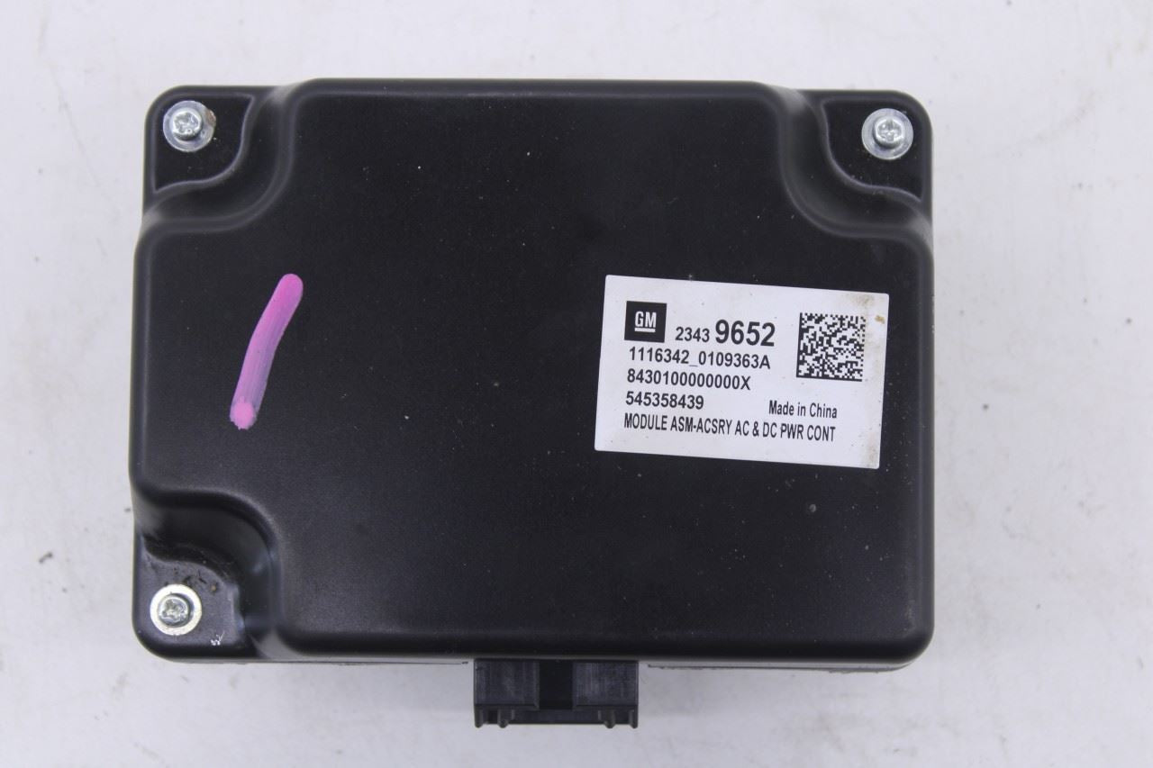 18-2024 Chevrolet Equinox LT 1.5L Power Supply Voltage Inverter Converter Module1