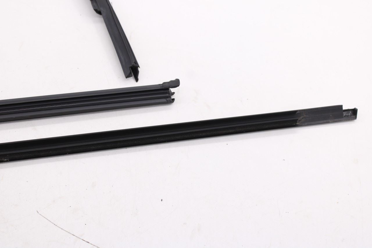 2019-26 Volkswagen Jetta SE Rear Right Door Run Channel w/ Belt Weatherstrip Set - Alshned Auto Parts
