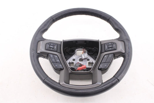 18-21 Ford Expedition Max XLT 3.5L 4WD Steering Wheel Leather w/ Control Buttons - Alshned Auto Parts