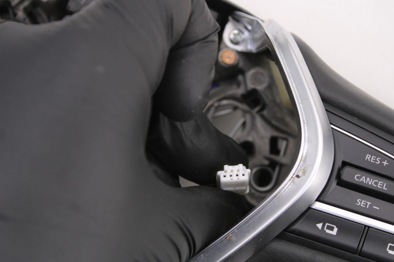 2019-2025 Infiniti QX50 Luxe 2.0L FWD Steering Wheel Leather w/ Control Buttons - Alshned Auto Parts