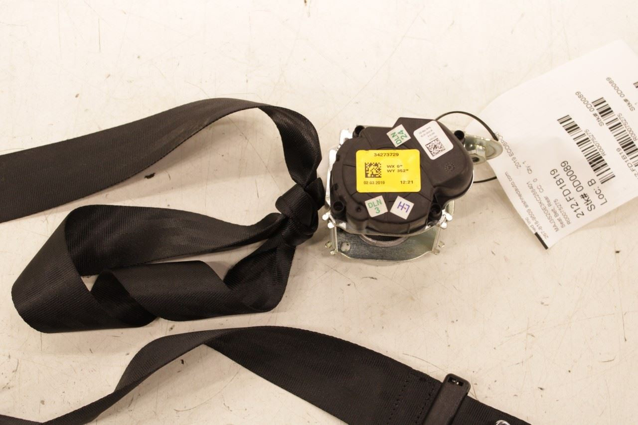 2018-22 Ford EcoSport SE 1.0L Rear Driver Left Side 2nd Row Seat Belt Retractor - Alshned Auto Parts