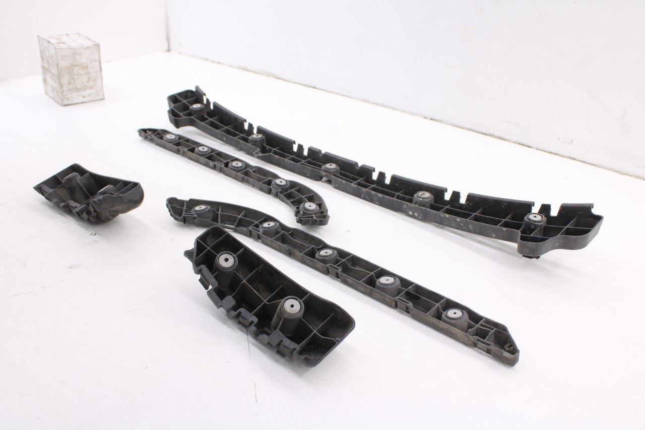 17-19 Buick LaCrosse Rear Bumper RH LH Side and Center Fascia Guide Bracket Set - Alshned Auto Parts