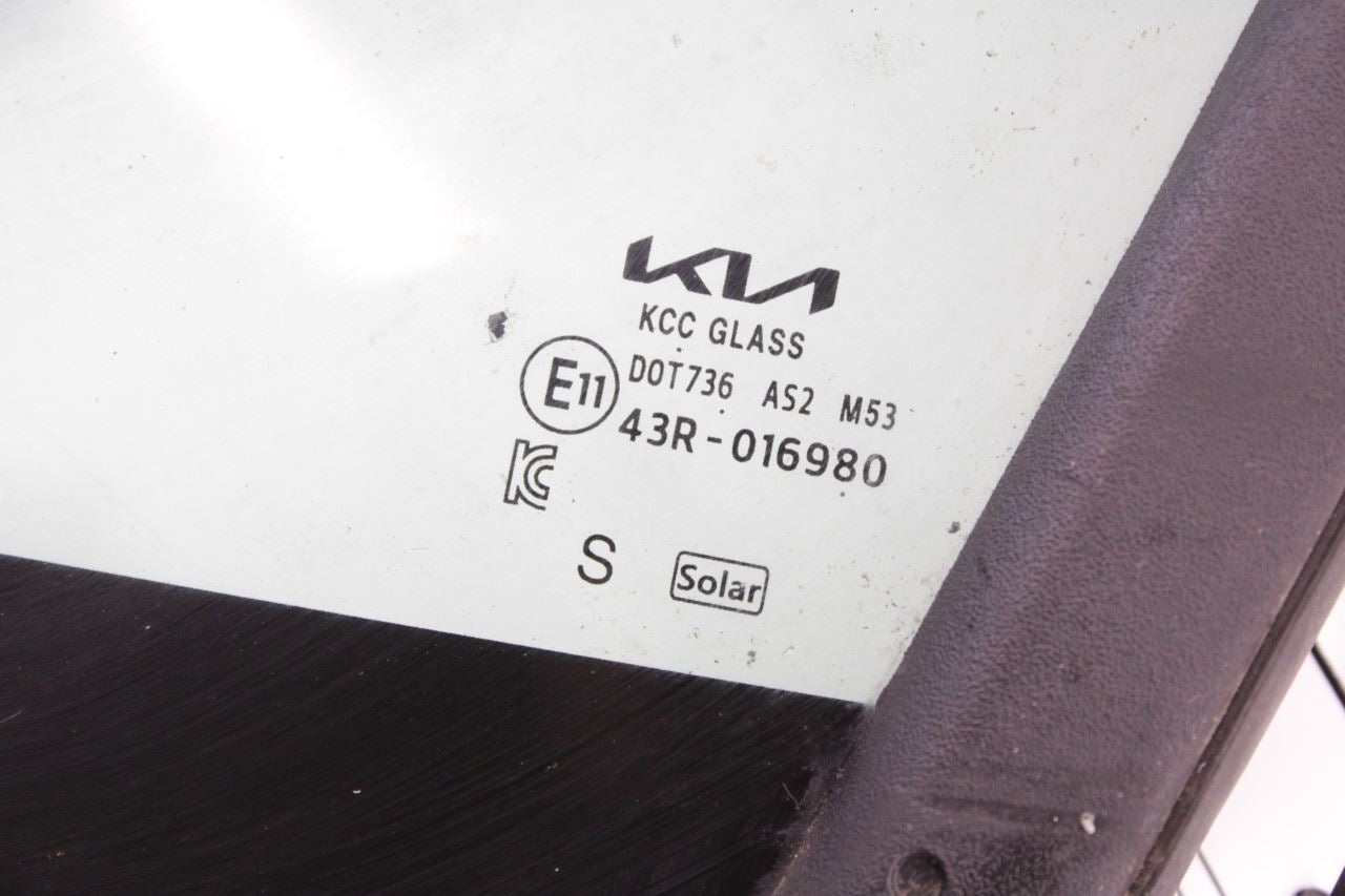 21-24 Kia K5 GT-Line FR LH Door Fixed Vent Glass Run Channel w Belt Weatherstrip - Alshned Auto Parts