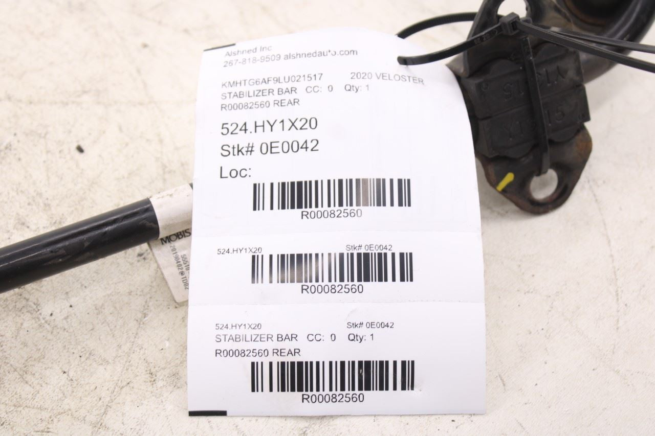 2019-2021 Hyundai Veloster FWD Rear Stabilizer Sway Anti-Roll Bar 55510-F2BA013