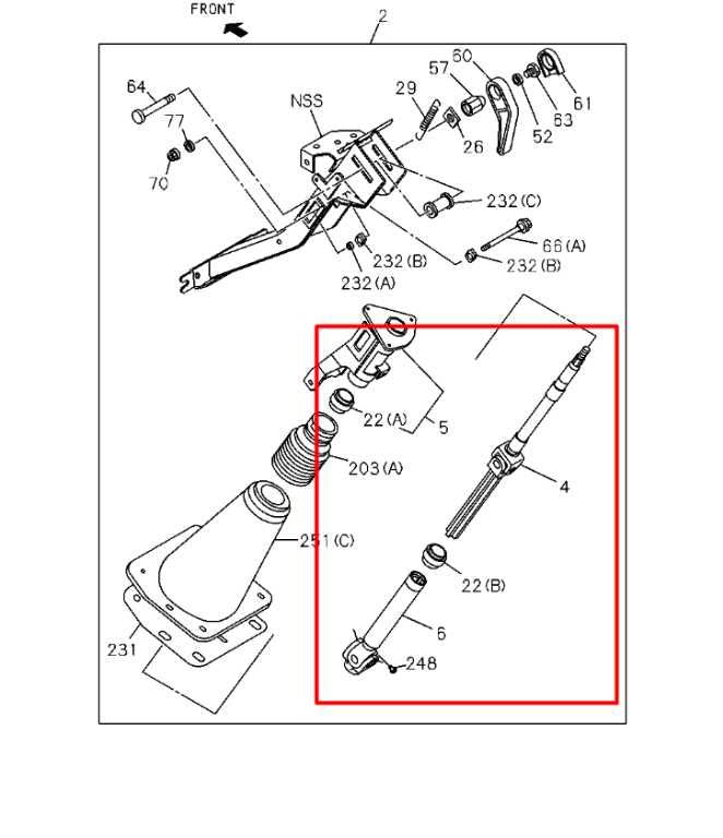 1998-26 Isuzu NPR HD Steering Column Assy w/ Ignition Lock and Key 8-97400-059-1 - Alshned Auto Parts