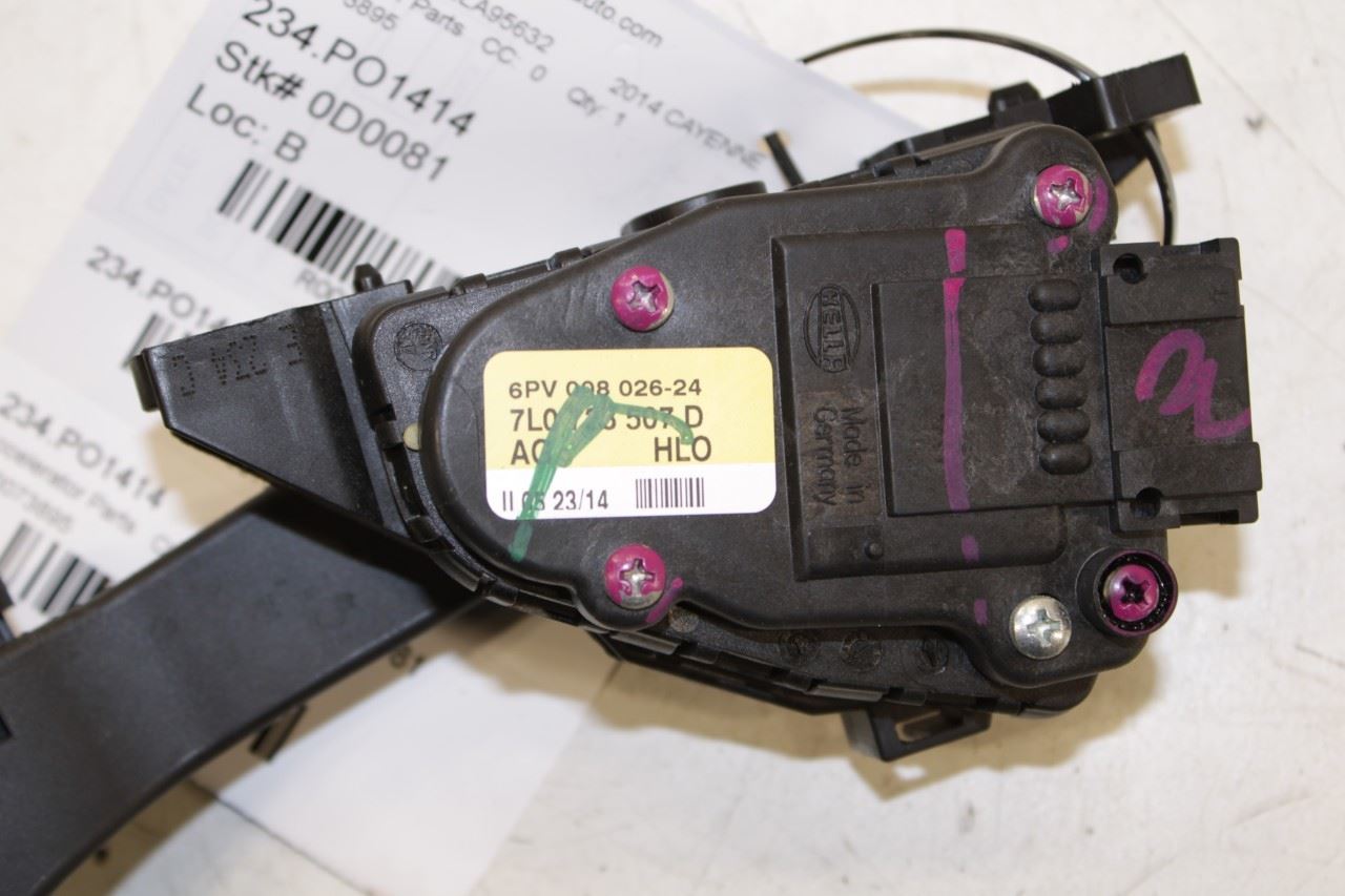 2008-18 Porsche Cayenne Platinum 3.6L AWD Accelerator Throttle Gas Pedal Sensor - Alshned Auto Parts