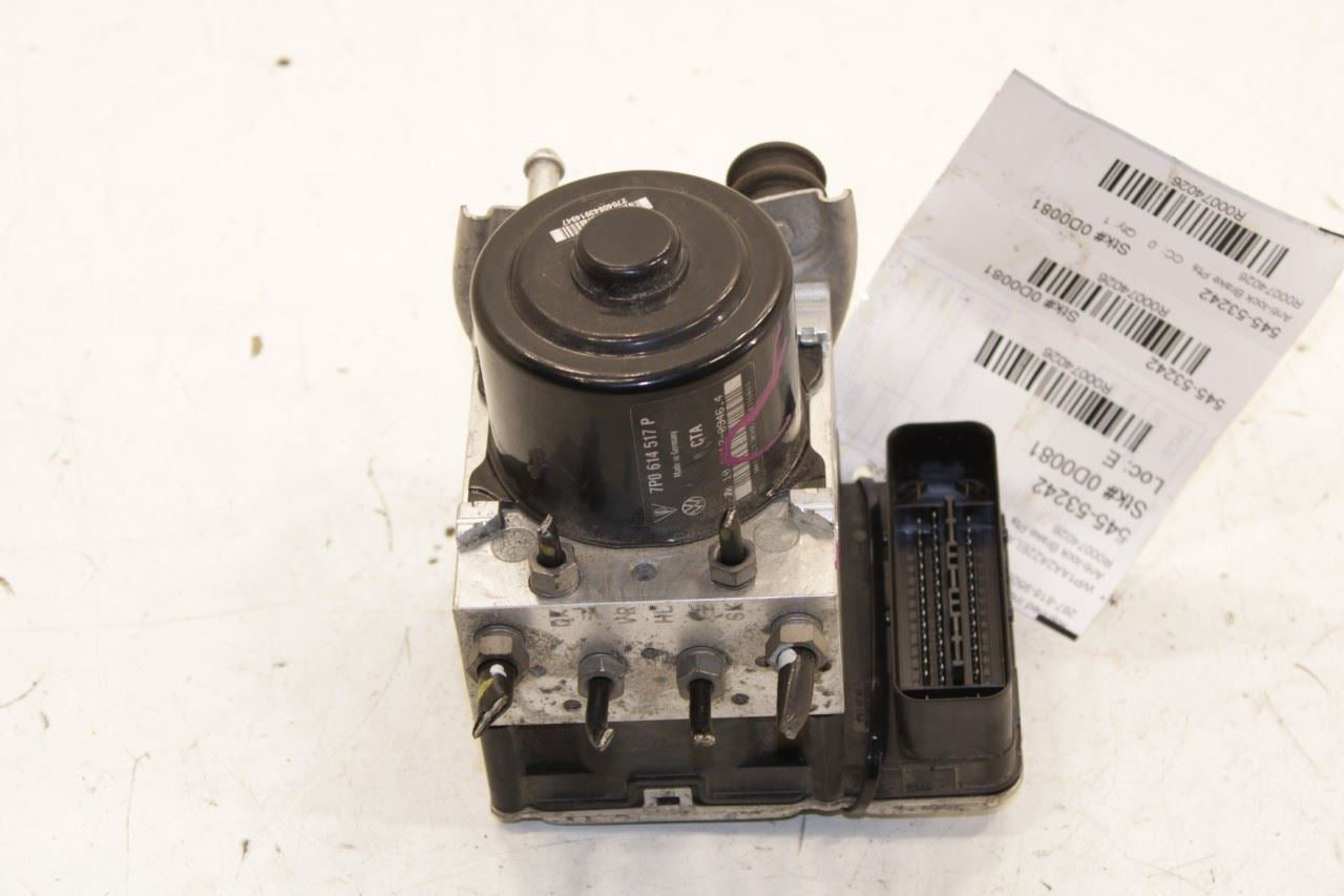 11-2014 Porsche Cayenne Platinum 3.6L ABS Anti Lock Brake Pump Module 7P0907379P - Alshned Auto Parts