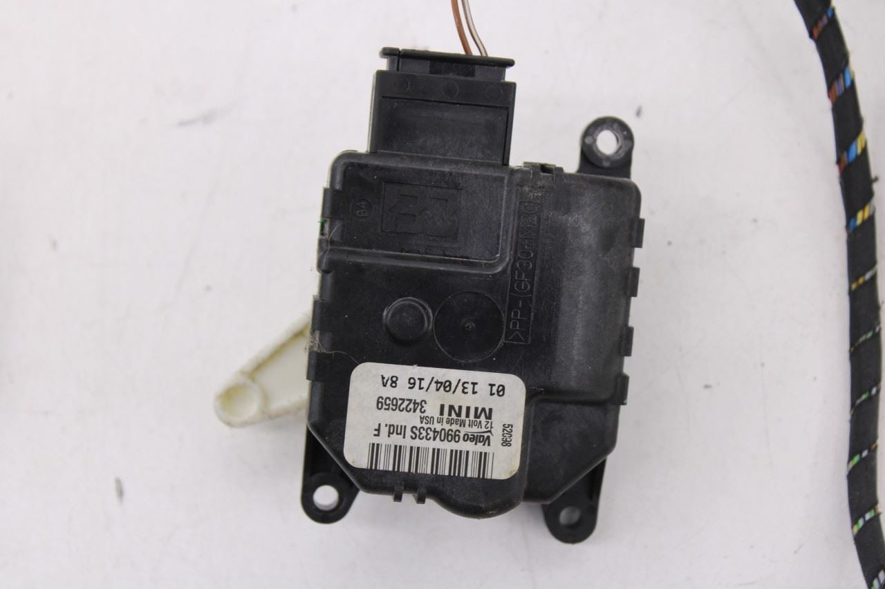 11-16 Mini Countryman Cooper HVAC System Wire Harness w/ Blend Door Actuator Set - Alshned Auto Parts