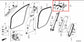 23-26 Acura Integra A-Spec Rear RH Side C-Pillar Upper Quarter Trim Assy *ReaD* - Alshned Auto Parts