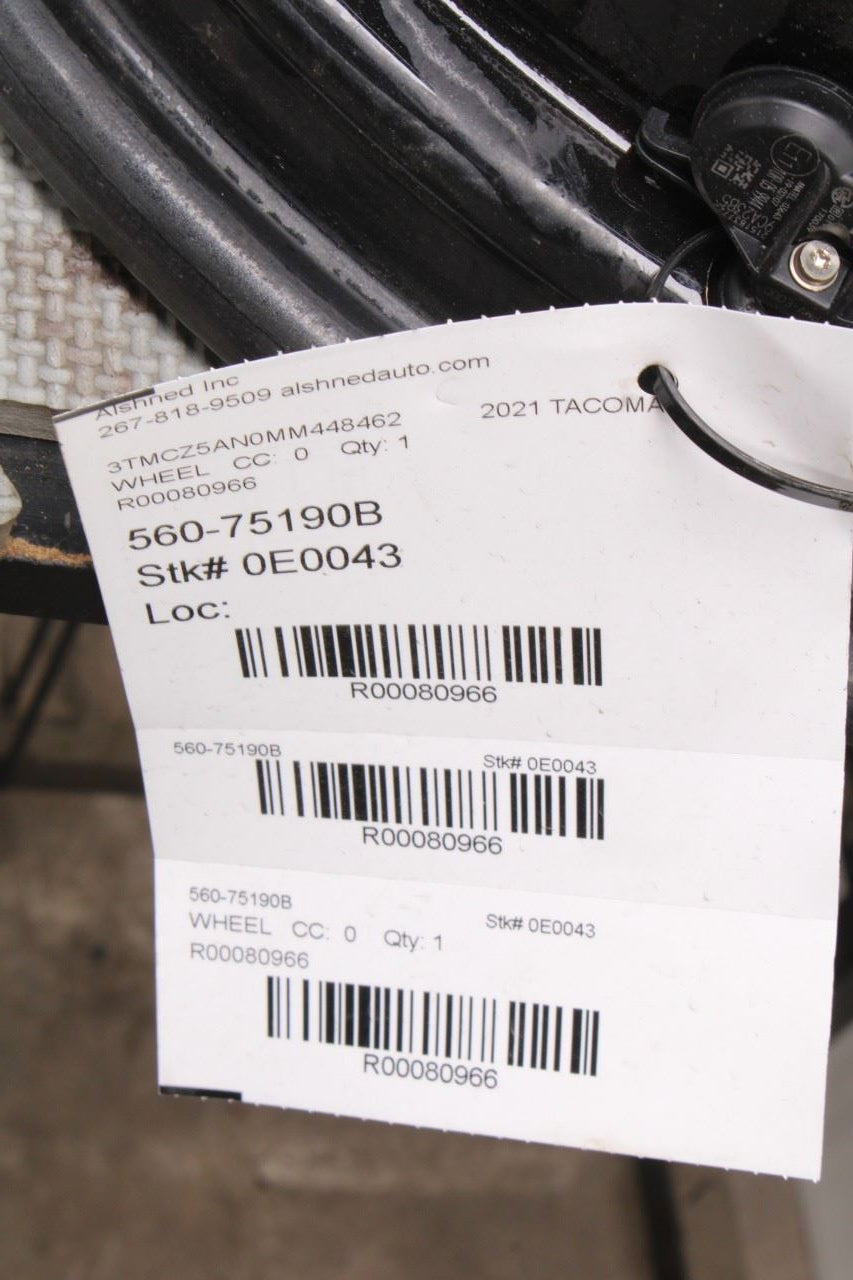 2020-2023 Toyota Tacoma SR5 Aluminum Wheel R16x7J 6 V Spoke 42611-04231 OEM8