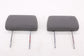 14-19 Chevrolet Silverado 1500 2WT Rear RH and LH Side 2nd Row Seat Headrest Set - Alshned Auto Parts