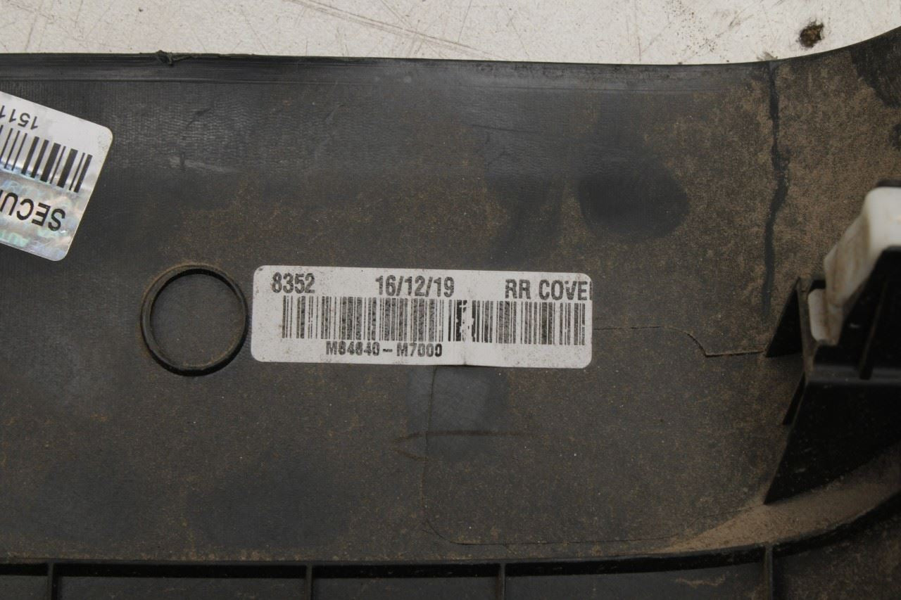 19-24 Kia Forte LXS RR Center Console Back Panel Trim w/o Air Vent 84640-M7000WK - Alshned Auto Parts