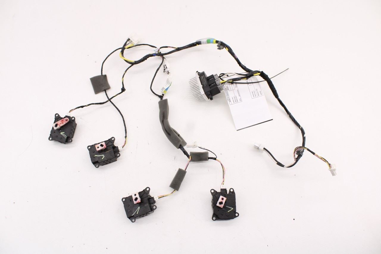 2019-25 Infiniti QX50 LUXE HVAC Wire Harness w Blend Door Actuators and Resistor - Alshned Auto Parts