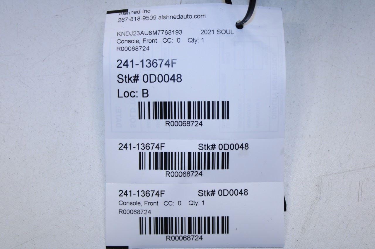 2020-2025 KIA Soul LX Center Console Cup Holder 84671-K0000 OEM - Alshned Auto Parts
