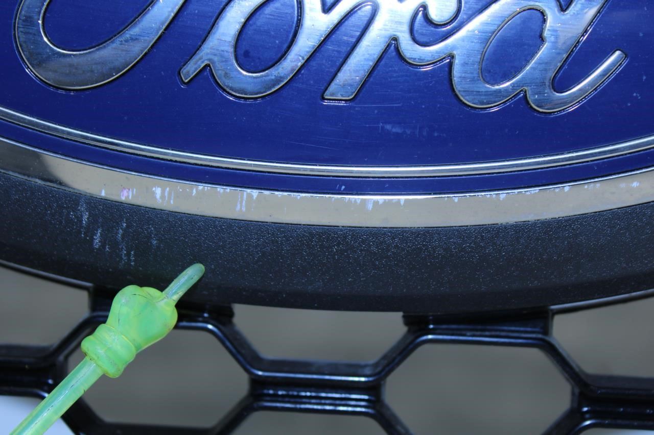 2018-2020 Ford F150 XL Front Bumper Radiator Grille w/ Emblem JL3Z-8200-SRPTM - Alshned Auto Parts