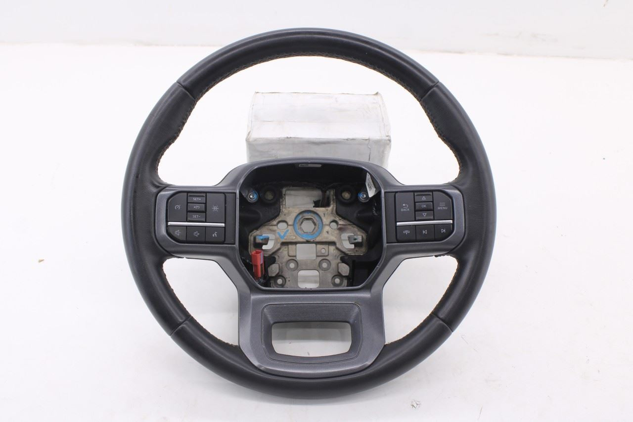 2021-2026 Ford F150 XLT SuperCrew 5.0L Steering Wheel Leather w/ Control Buttons - Alshned Auto Parts