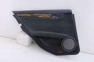 2008-14 Mercedes-Benz C350 Sport Rear Left Door Trim Panel 20473017629D88 *ReaD*