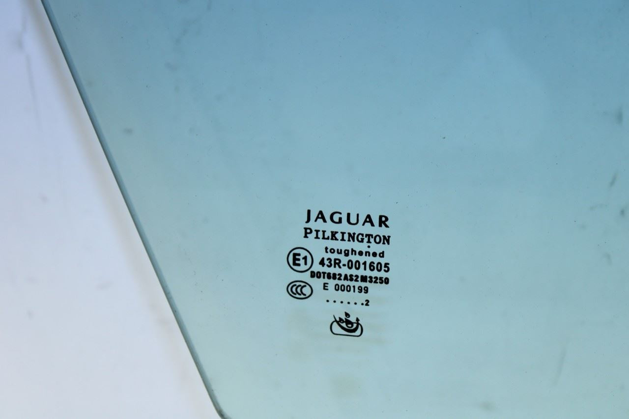 2009-2015 Jaguar XF Portfolio Front Right Side Door Window Glass C2Z28396 OEM - Alshned Auto Parts