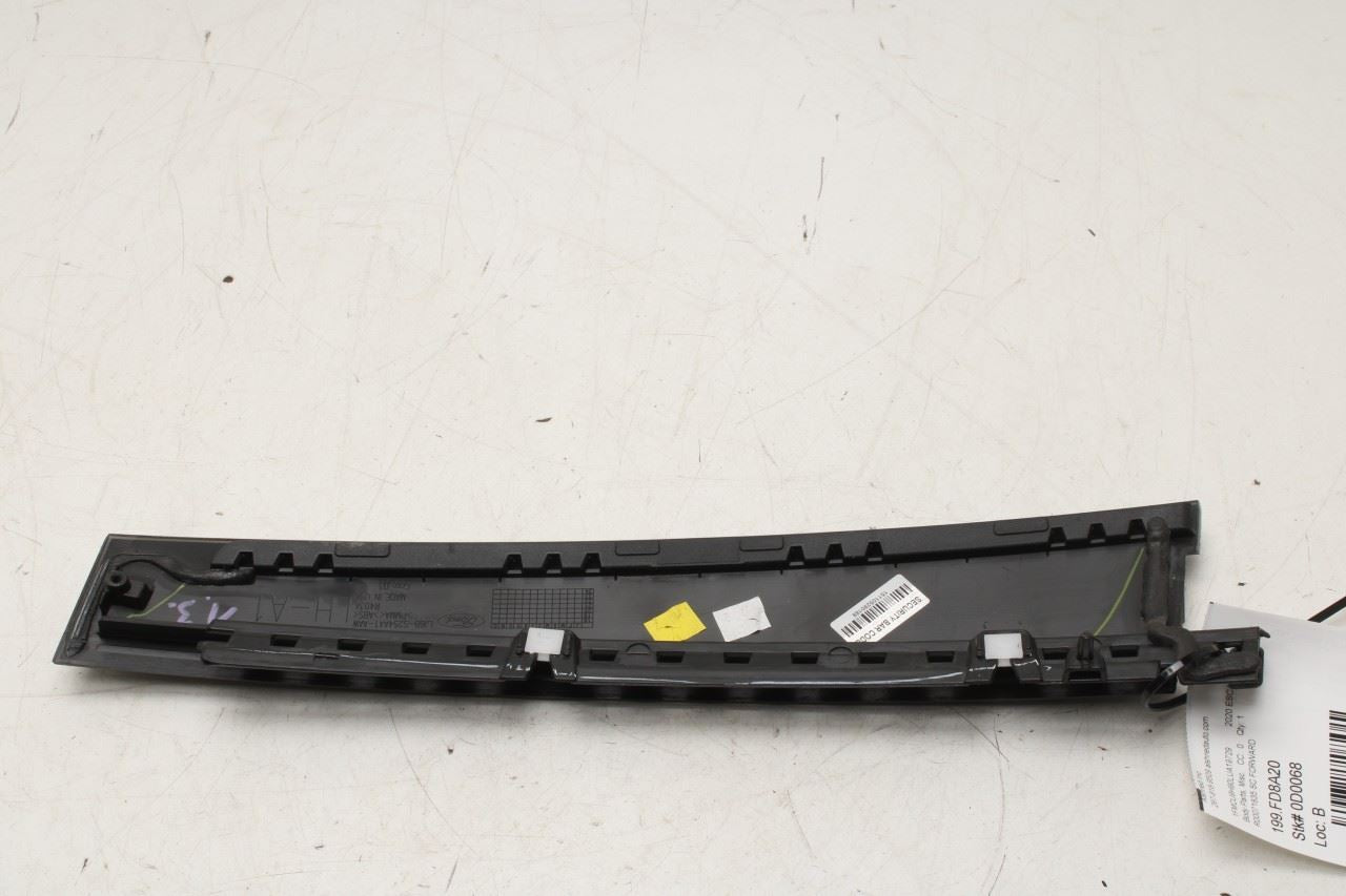 20-25 Ford Escape SEL Rear Left Door B-Pillar Exterior Molding LJ6B-S254A41-AAW - Alshned Auto Parts