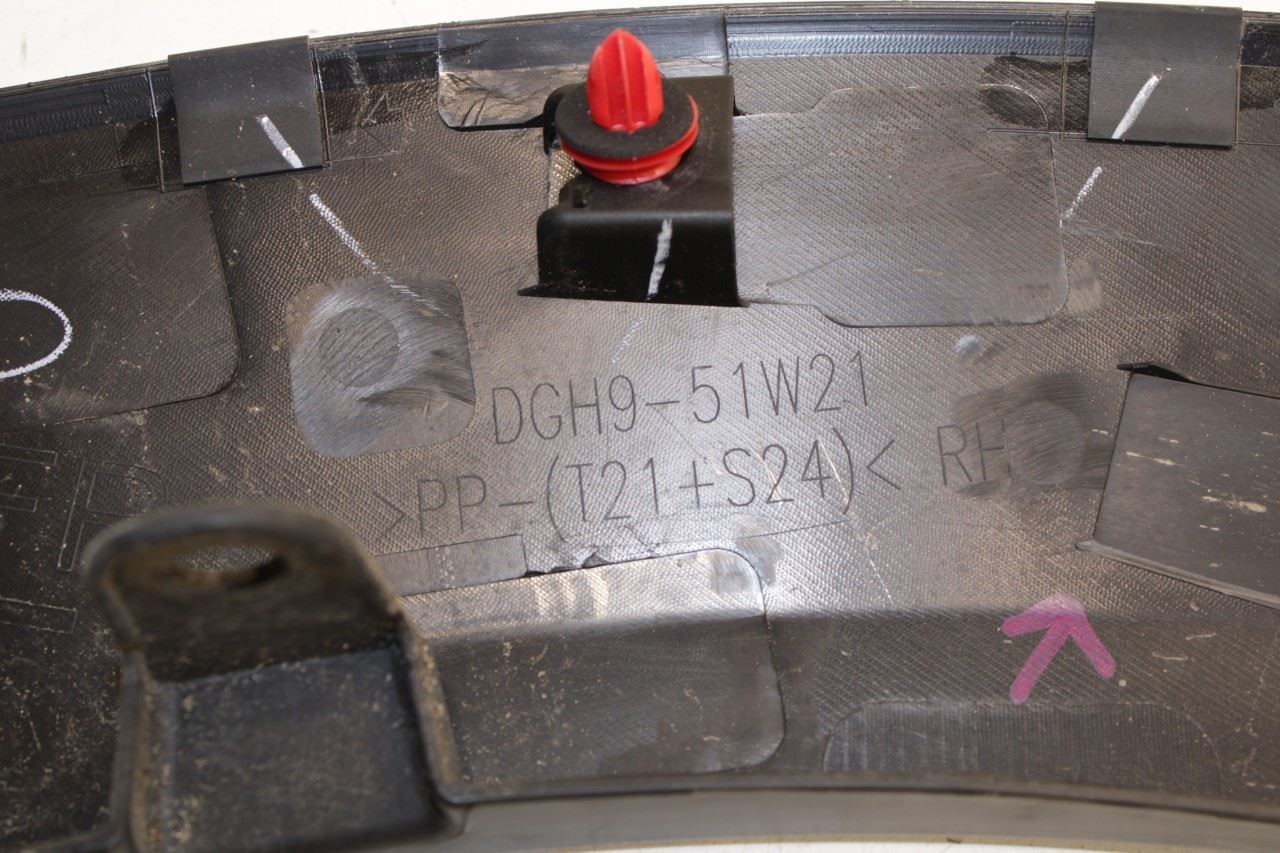 20-25 Mazda CX-30 2.5 S Front Right Fender Wheel Opening Molding DGH951W21 *ReaD - Alshned Auto Parts