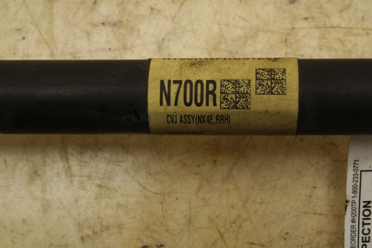 23-25 Kia Sportage Hybrid EX AWD Rear Right CV Axle Drive Half Shaft 49601-N7000 - Alshned Auto Parts