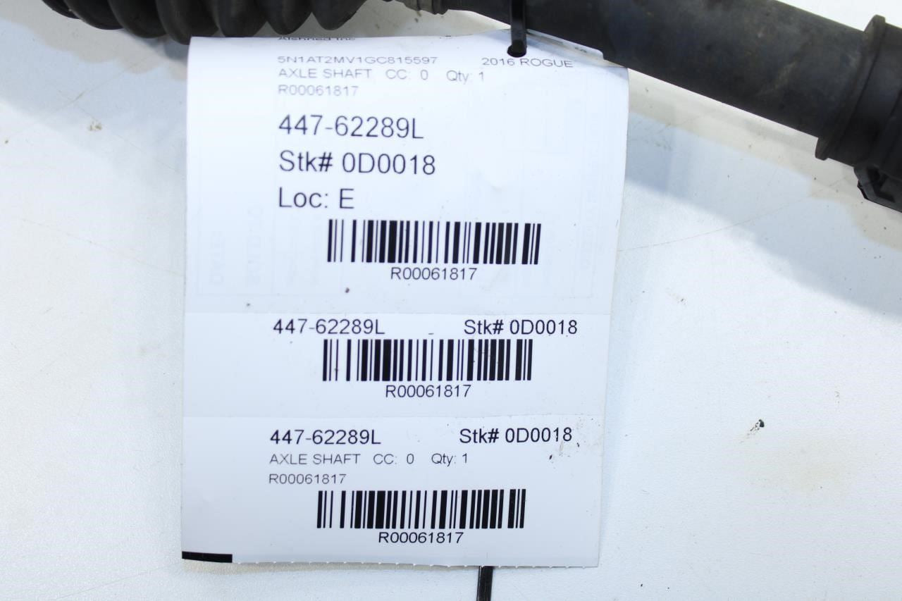 2014-20 Nissan Rogue SV AWD Front Left Side CV Drive Axle Shaft 39101-4BA0A OEM - Alshned Auto Parts