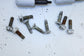 07-16 Jeep Wrangler Front LH Door Hinge Upper and Lower Set w/ Bolts 55395387AE - Alshned Auto Parts