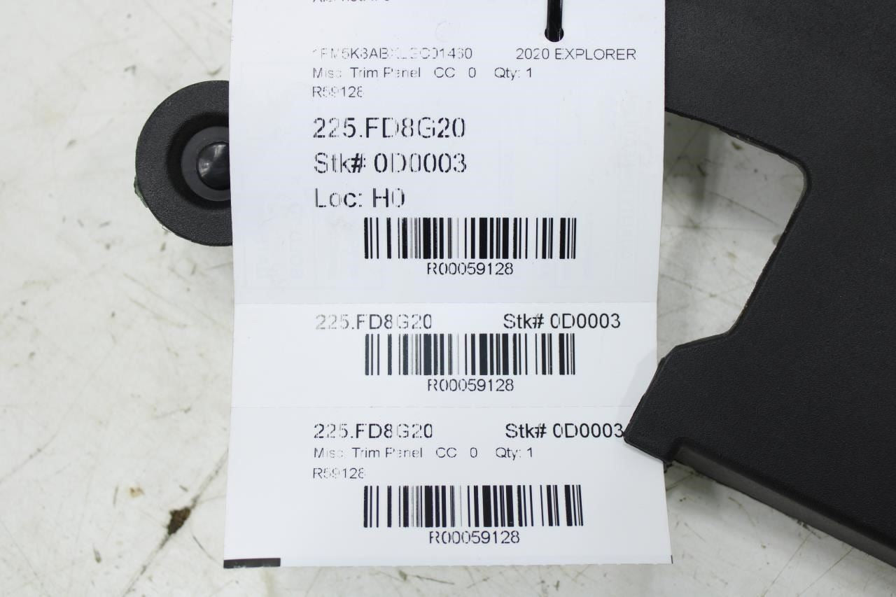 2020-25 Ford Explorer Police Rear Left Door Window Upper Molding LB5B-S25515-AD - Alshned Auto Parts