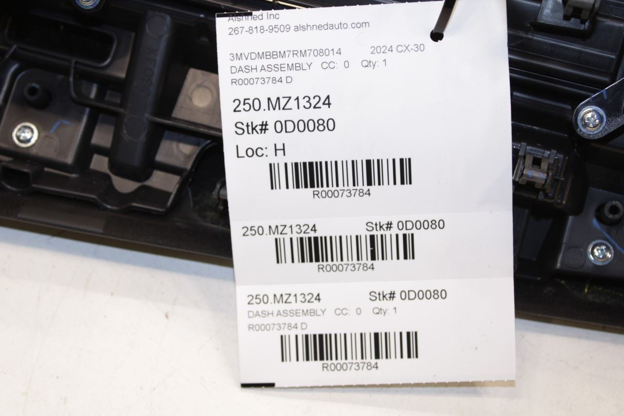 2024-2025 Mazda CX-30 2.5 S Front Right Side Dash Trim Bezel w/ Air Vent - Alshned Auto Parts