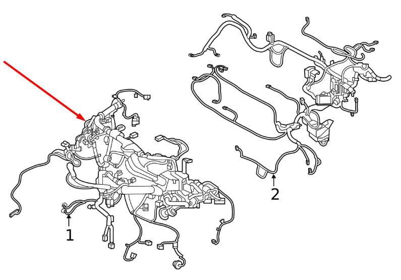 2019-22 Infiniti QX50 LUXE 2.0L FWD Engine Wiring Harness 24011-5VG3A OEM *ReaD* - Alshned Auto Parts