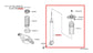 2015-24 Nissan Murano Platinum AWD Rear Right and Left Side Shock Strut Absorber - Alshned Auto Parts