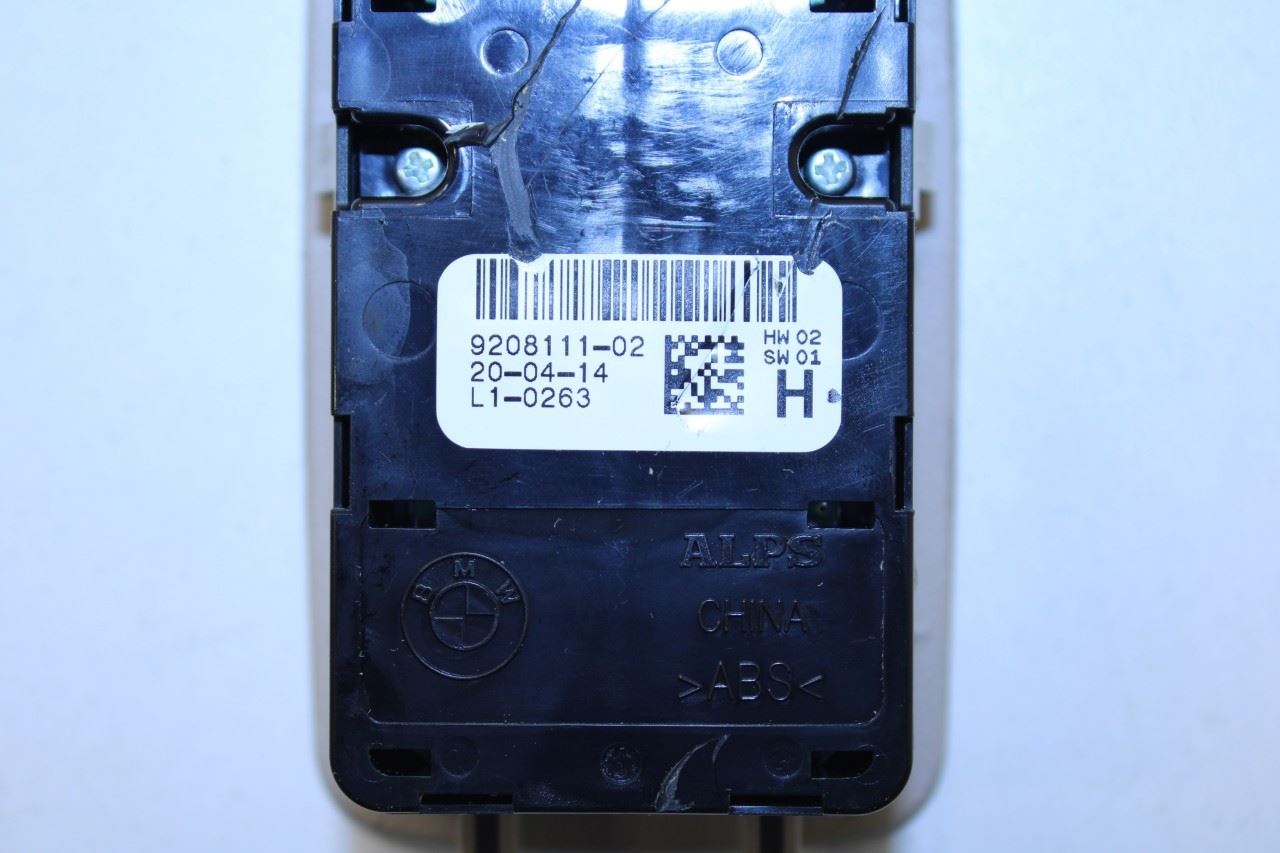 2013-2016 BMW 328I xDrive SULEV FR LH Power Window Switch 61319362112 OEM *ReaD* - Alshned Auto Parts